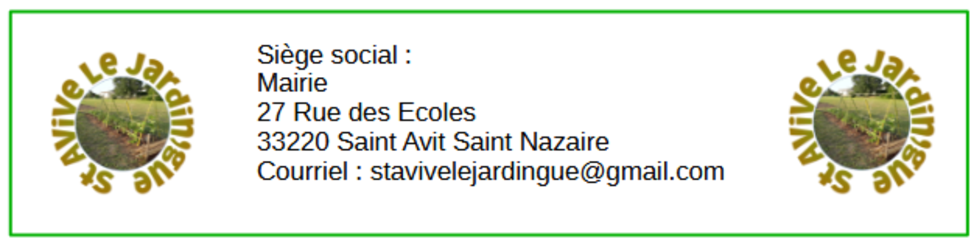 St Avive Le Jardin'gue